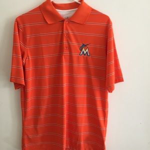 Antigua Miami Marlins Polo
